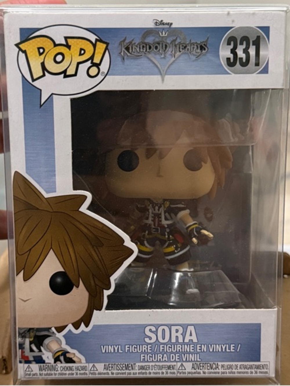 Funko Sora Pop! Vinyl Figure - Blue, White, Brown